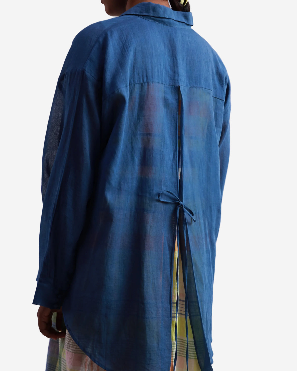 Blue Overlay Shirt