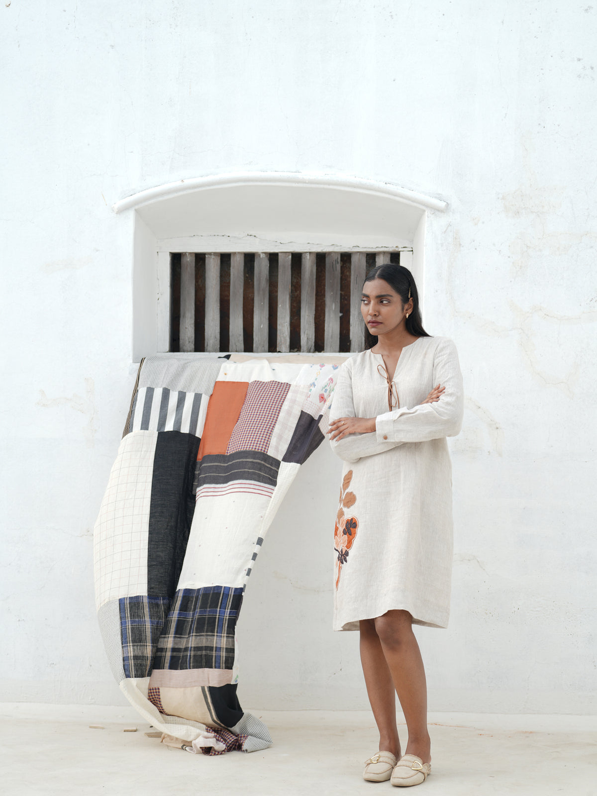 Forrest Linen Short Dress