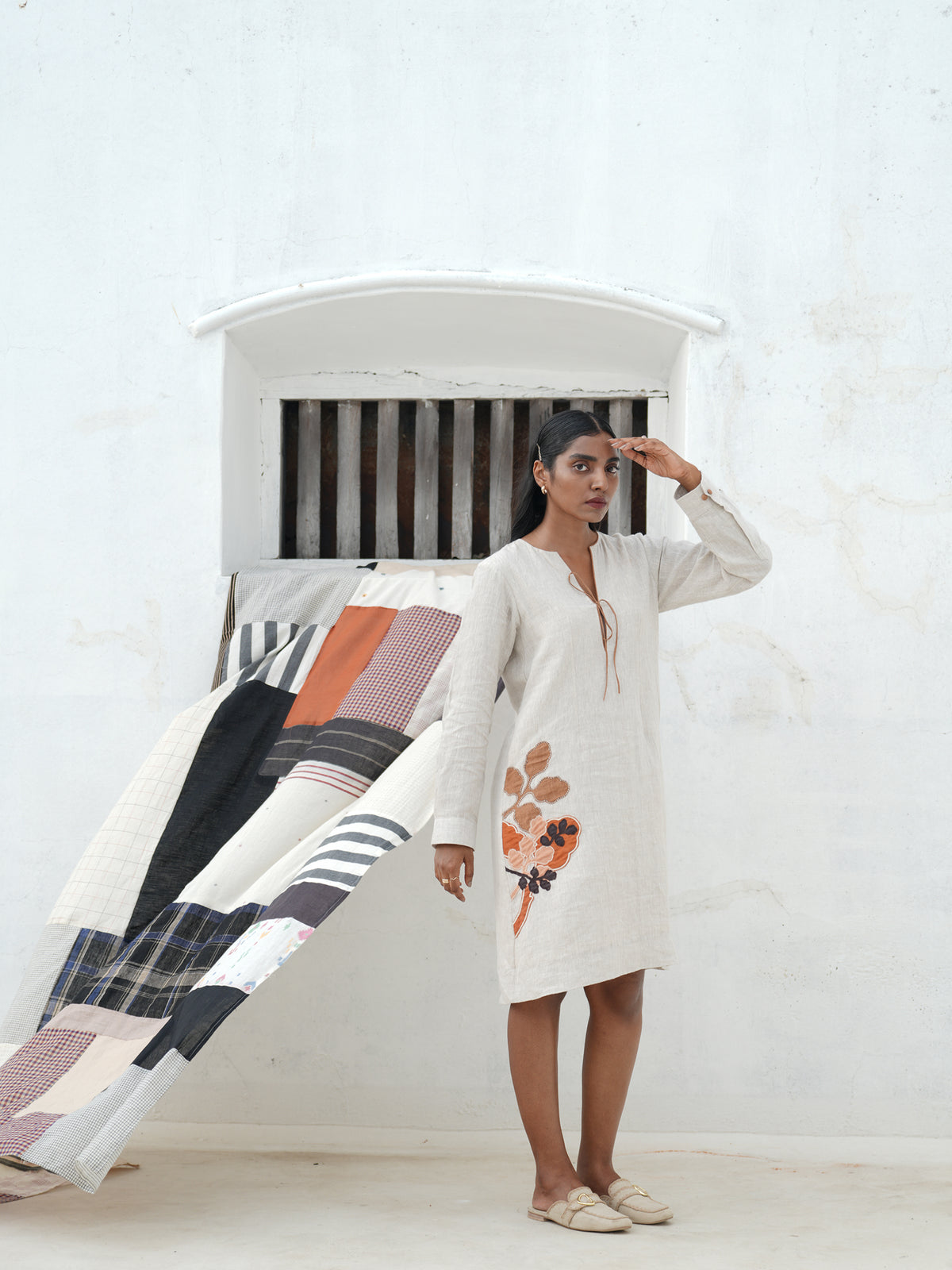 Forrest Linen Short Dress
