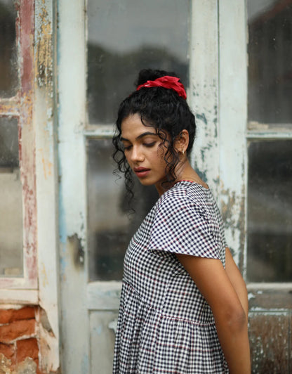 Cherie Handloom Cotton Half Dress