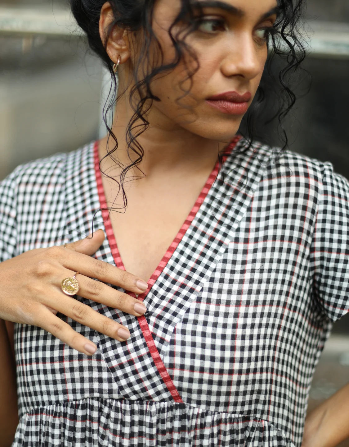Cherie Handloom Cotton Half Dress