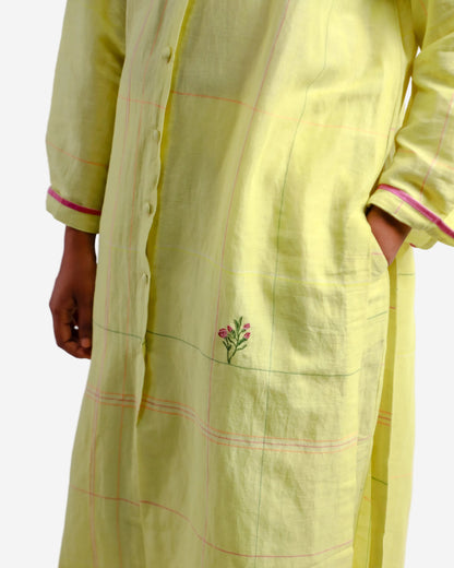 Lime Tree Long Top