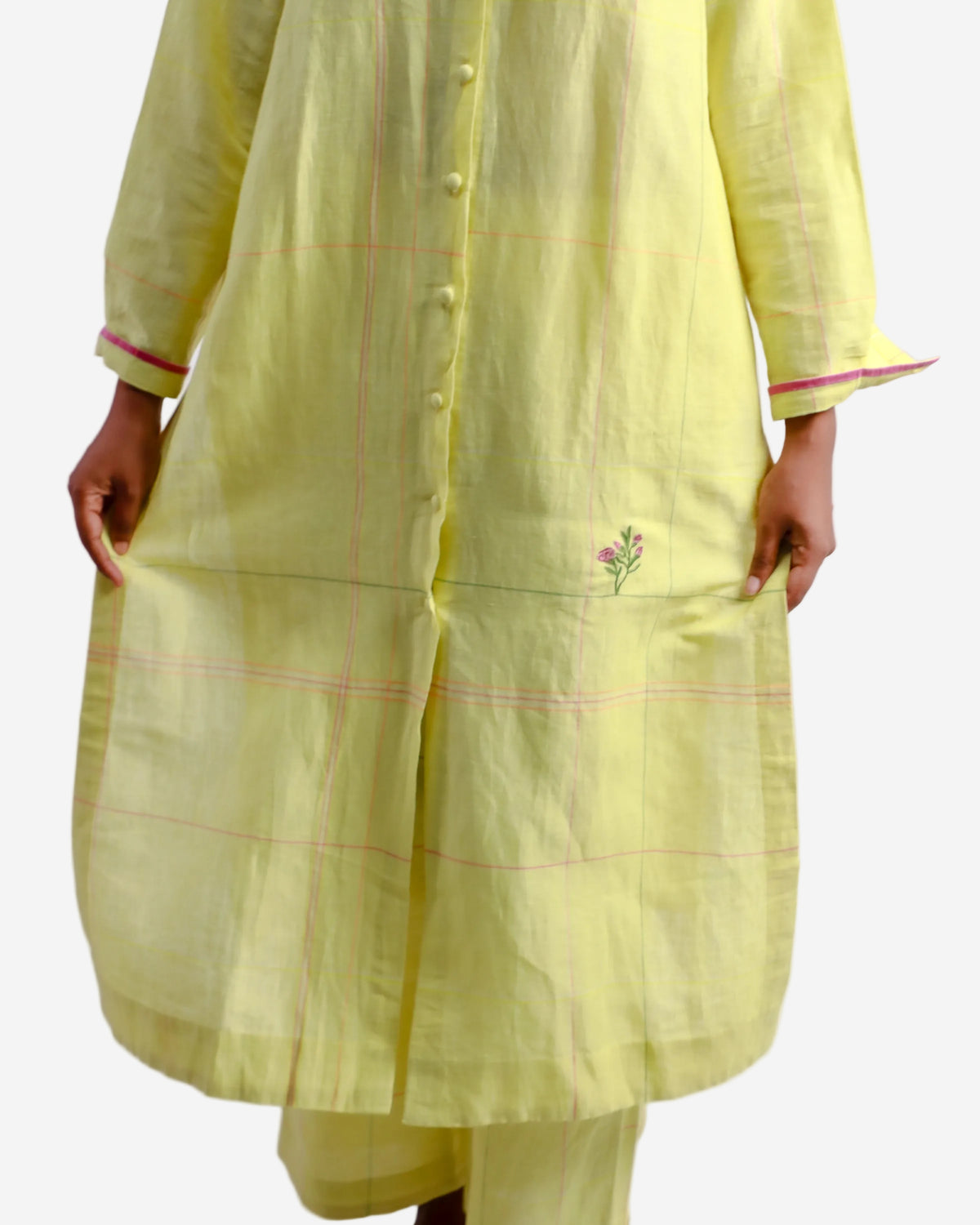 Lime Tree Long Top