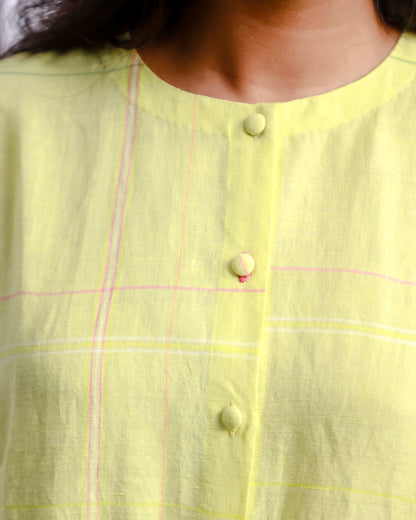 Lime Tree Long Top