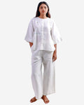 Heirloom Shirt & Rose Paper Bag Pant