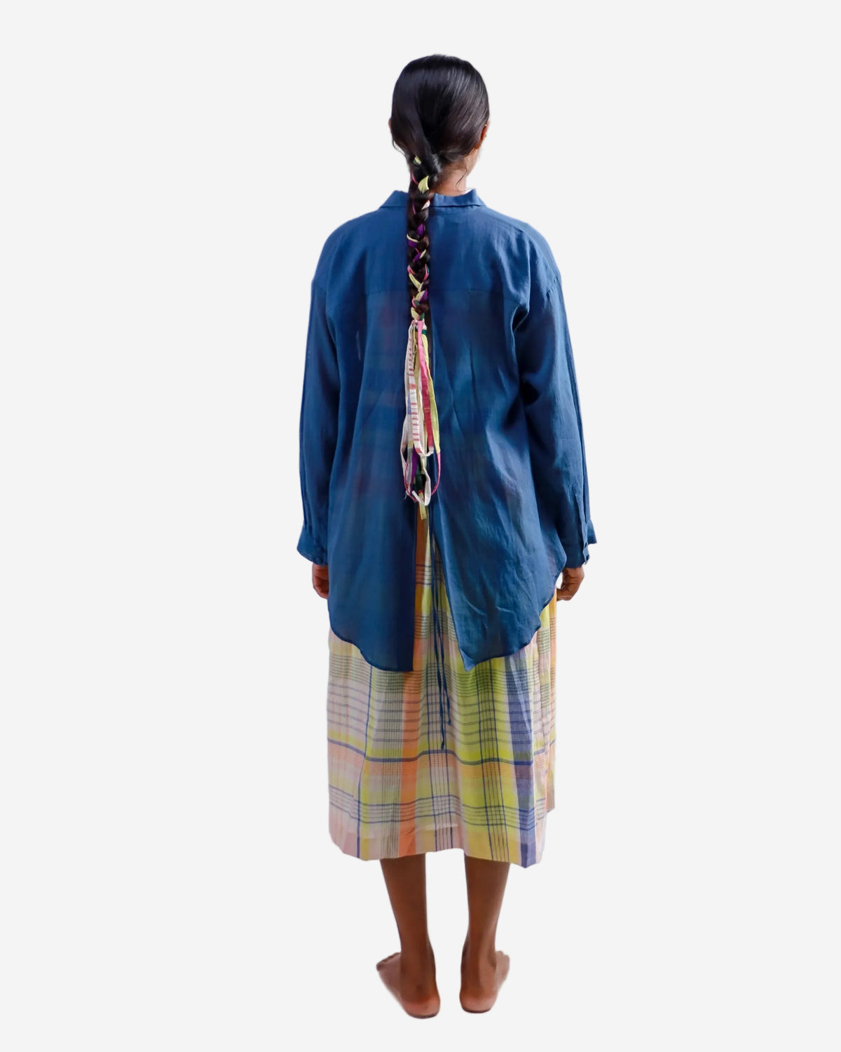 Blue Overlay Shirt