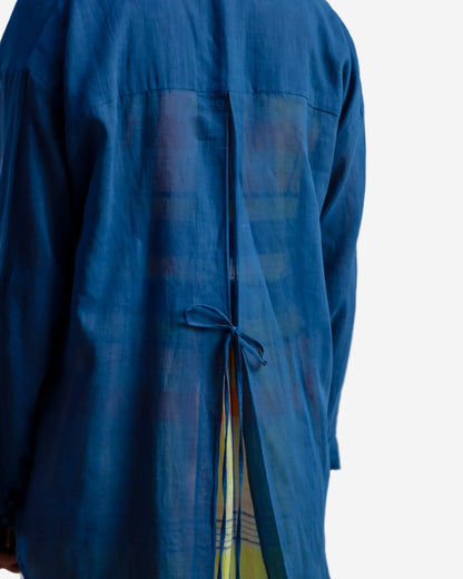 Blue Overlay Shirt