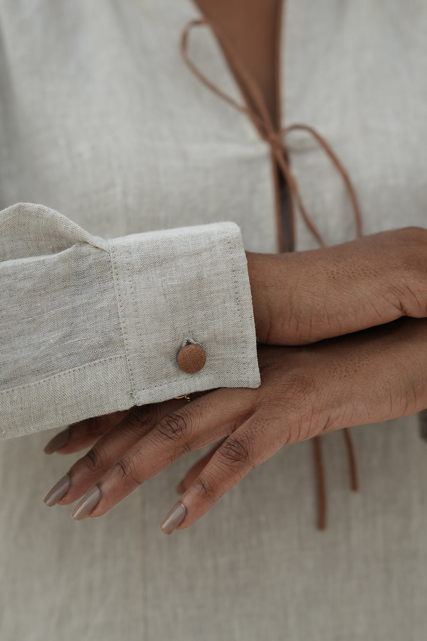 Forrest Linen Short Dress