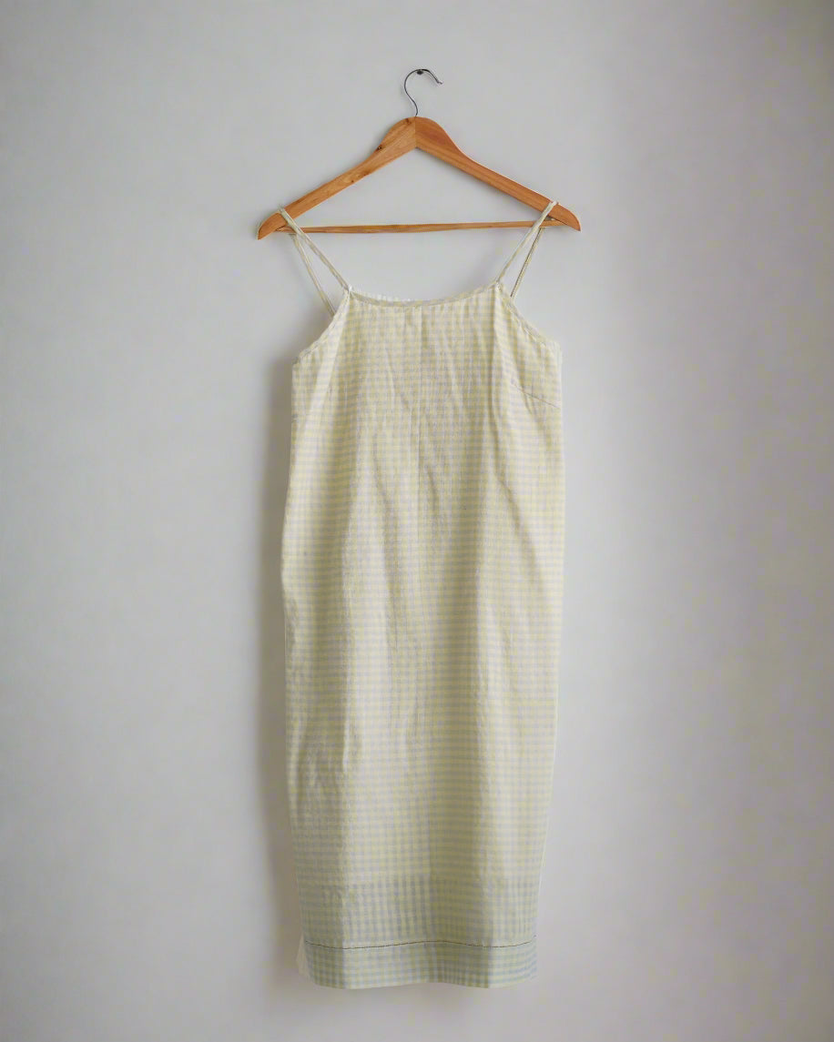Garden Handloom Cotton Slip Dress
