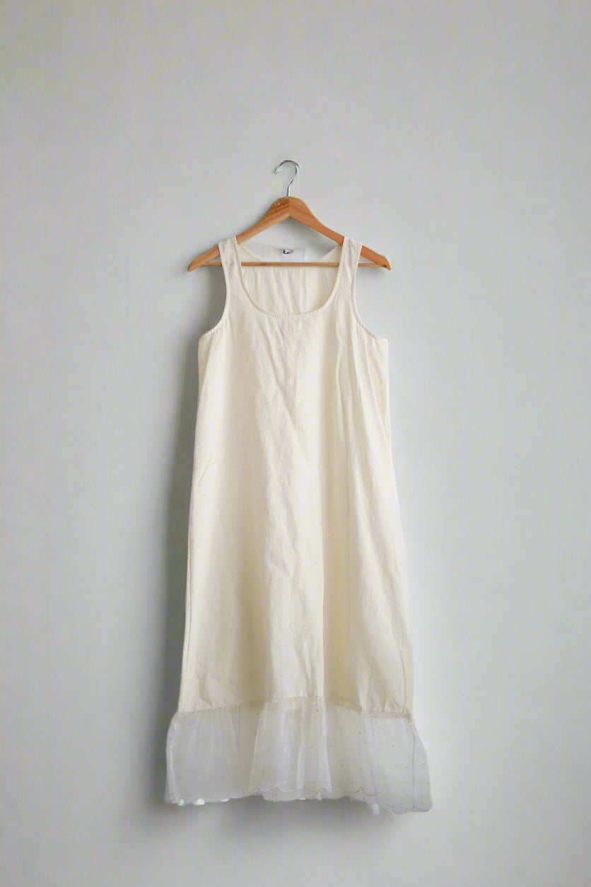 Sweet-Pea Hemp Organza Slip