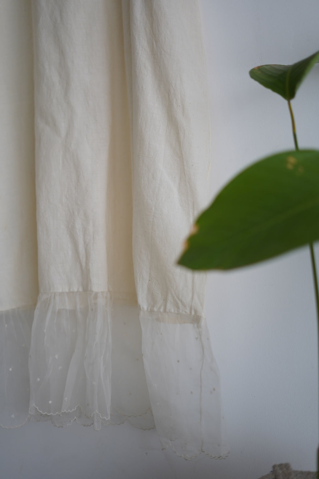 Sweet-Pea Hemp Organza Slip