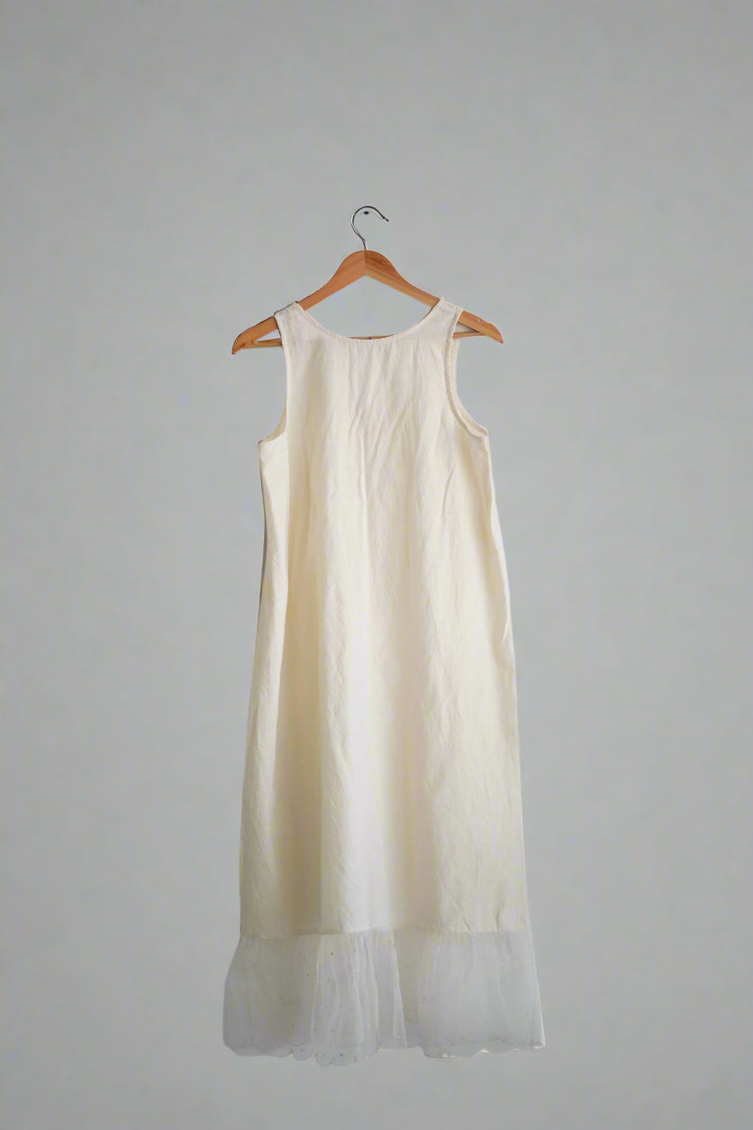Sweet-Pea Hemp Organza Slip